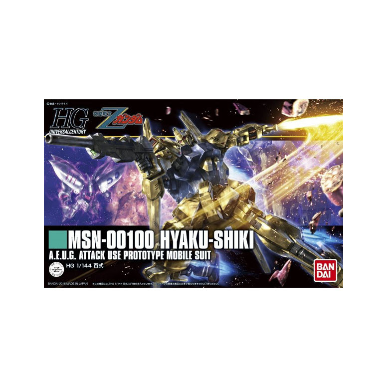 Bandai - Gunpla - Gundam 1/144 HG - MSN-00100 Hyaku-Shiki - Mobile Suit Zeta Gundam