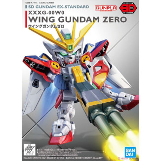 Bandai - Gunpla - SD Gundam Ex-Standard - XXXG-00W0 WING GUNDAM ZERO - Mobile Suit Gundam Wings