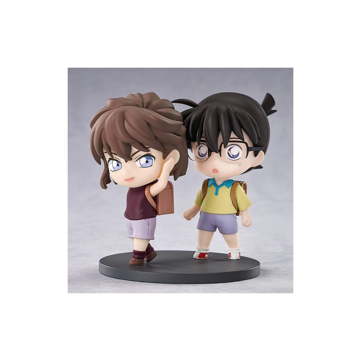 GoodSmile - Qset Conan Edogawa & Ai Haibara - Pack 2 figurines Detective Conan