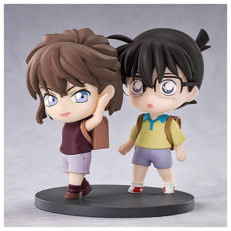 GoodSmile - Qset Conan Edogawa & Ai Haibara - Pack 2 figurines Detective Conan