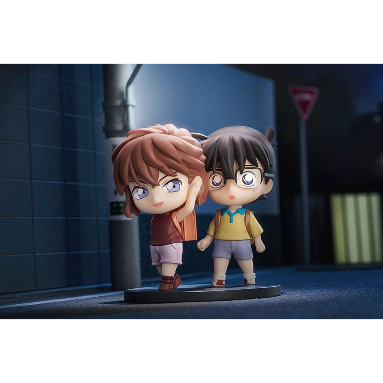 GoodSmile - Qset Conan Edogawa & Ai Haibara - Pack 2 figurines Detective Conan