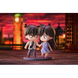 GoodSmile - Qset Shinichi Kudo & Ran Mori - Pack 2 figurines Detective Conan