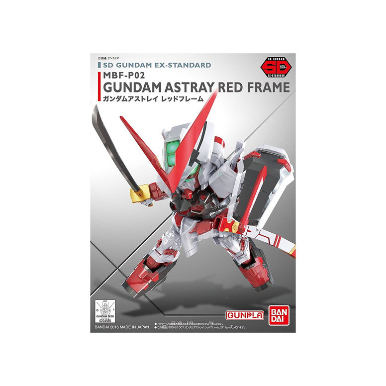 Bandai - Gunpla - SD Gundam Ex-Standard - MBF-P02 Gundam Astray Red Frame - Gundam Seed