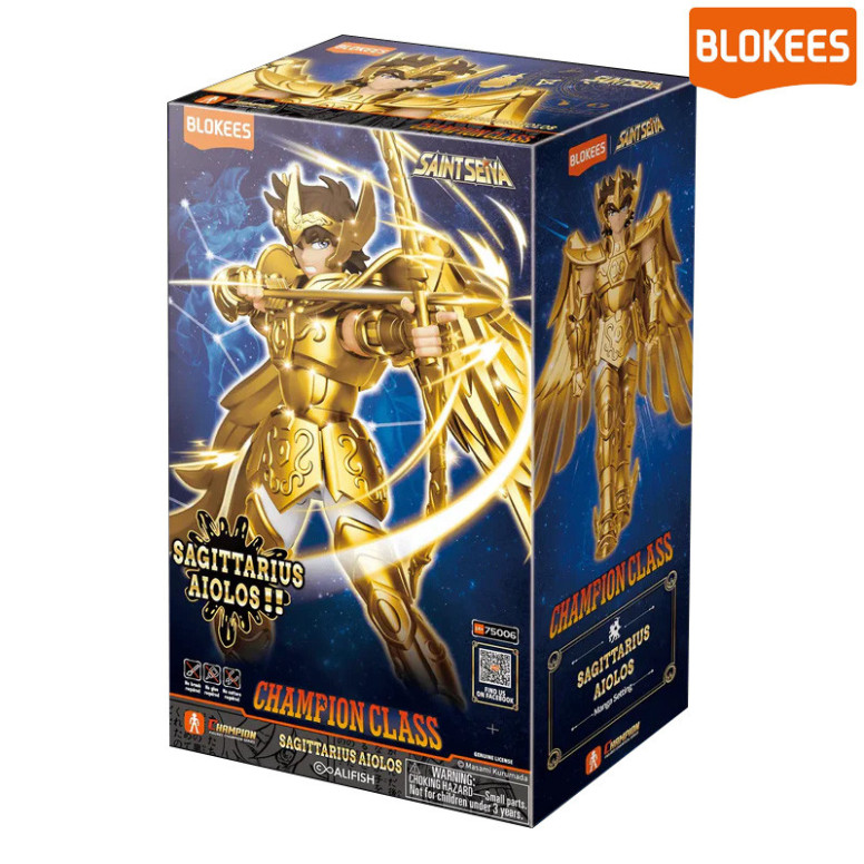 Blokees Saint Seiya - Champion Class Sagittarius Aiolos - Aioros of Sagittarius