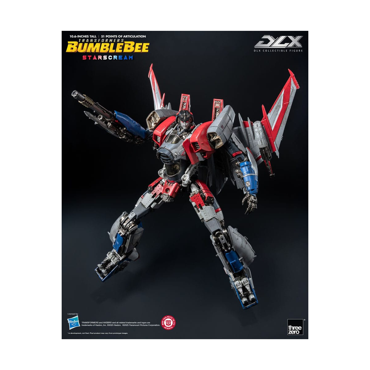 Three Zero Transformers - DLX STARSCREAM 1/6 - Transformers: Bumblebee