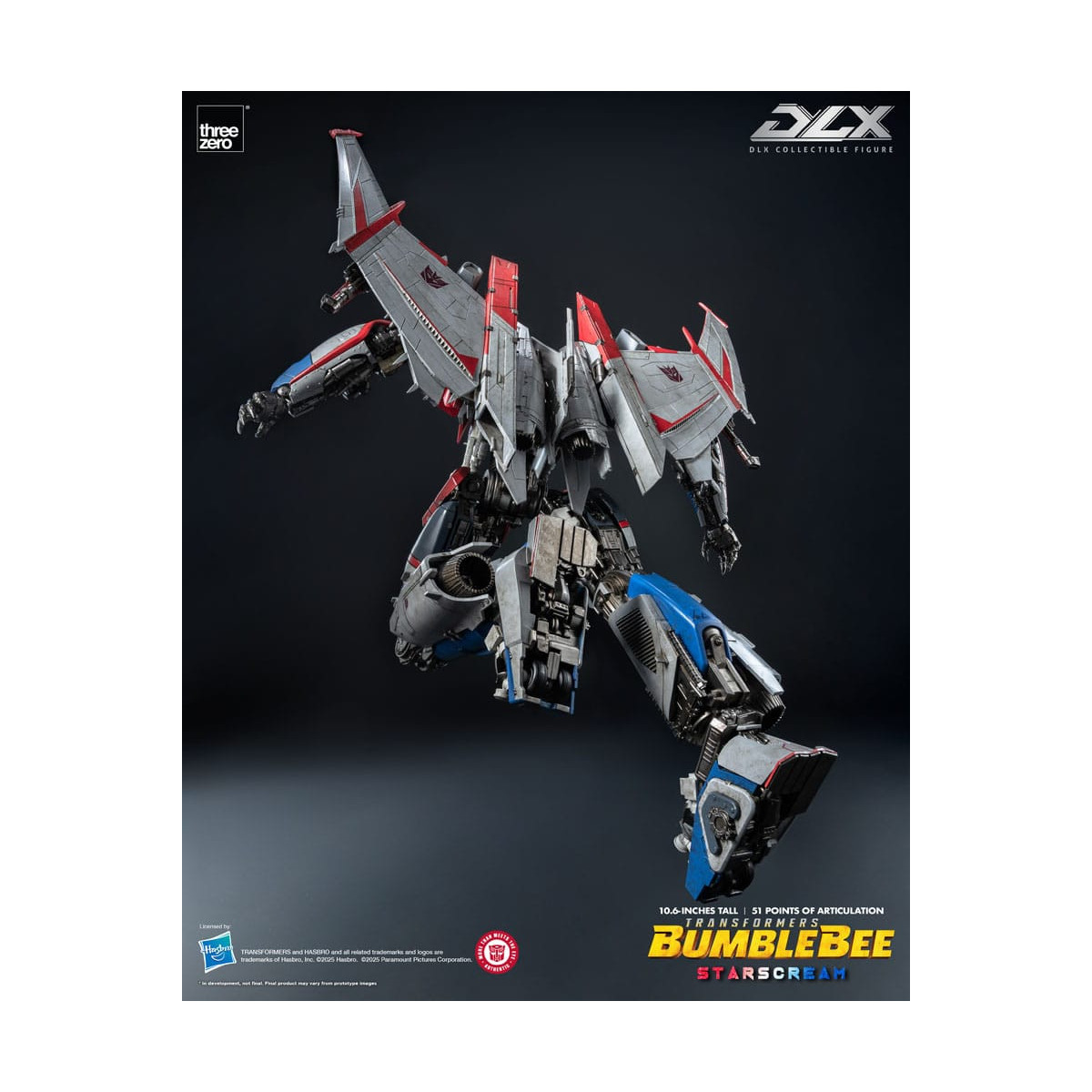 Three Zero Transformers - DLX STARSCREAM 1/6 - Transformers: Bumblebee