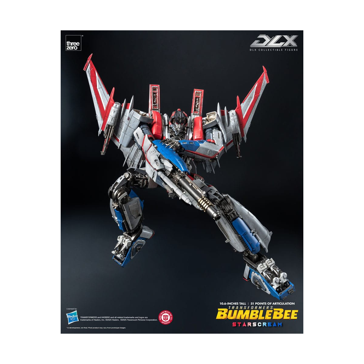 Three Zero Transformers - DLX STARSCREAM 1/6 - Transformers: Bumblebee