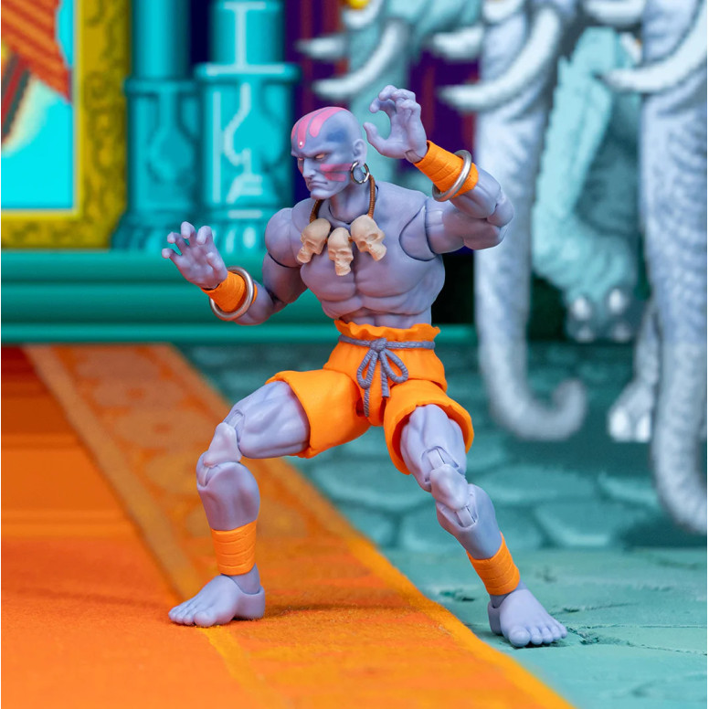 Jada Toys - DHALSIM Player 2 Deluxe Version 1/12 - Ultra Street Fighter II: The Final Challengers - SDCC 2025