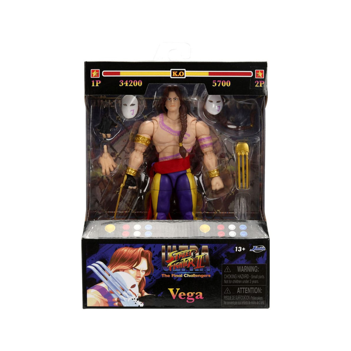 Jada Toys - VEGA 1/12 - Ultra Street Fighter II: The Final Challengers - Serie 4