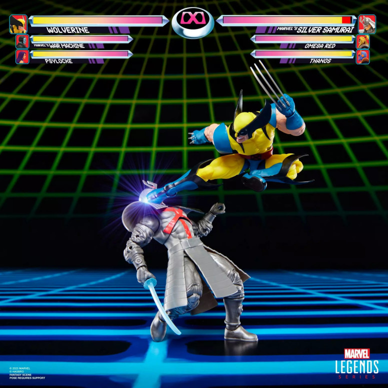 Hasbro Marvel Legends Series Gamerverse - Wolverine vs Silver Samurai