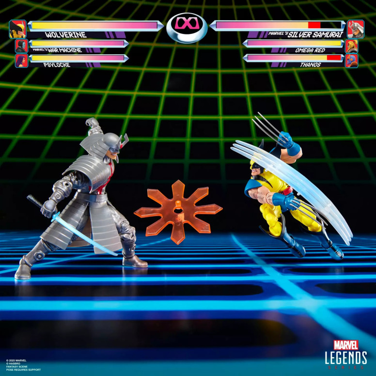 Hasbro Marvel Legends Series Gamerverse - Wolverine vs Silver Samurai