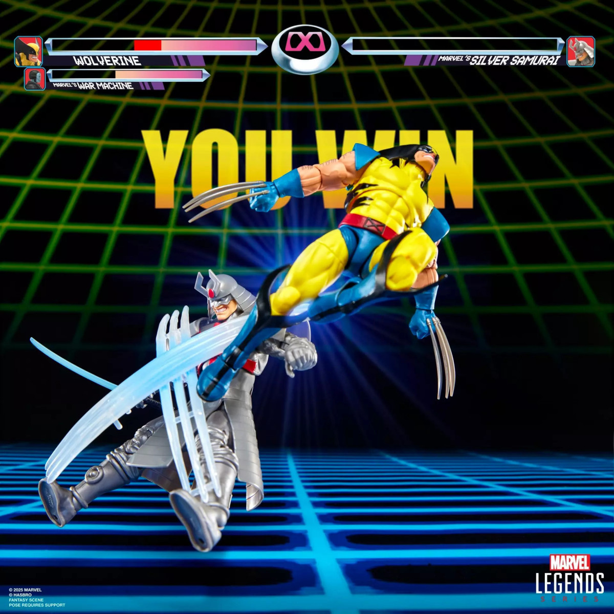 Hasbro Marvel Legends Series Gamerverse - Wolverine vs Silver Samurai
