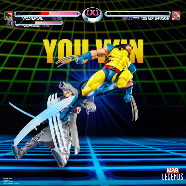 Hasbro Marvel Legends Series Gamerverse - Wolverine vs Silver Samurai