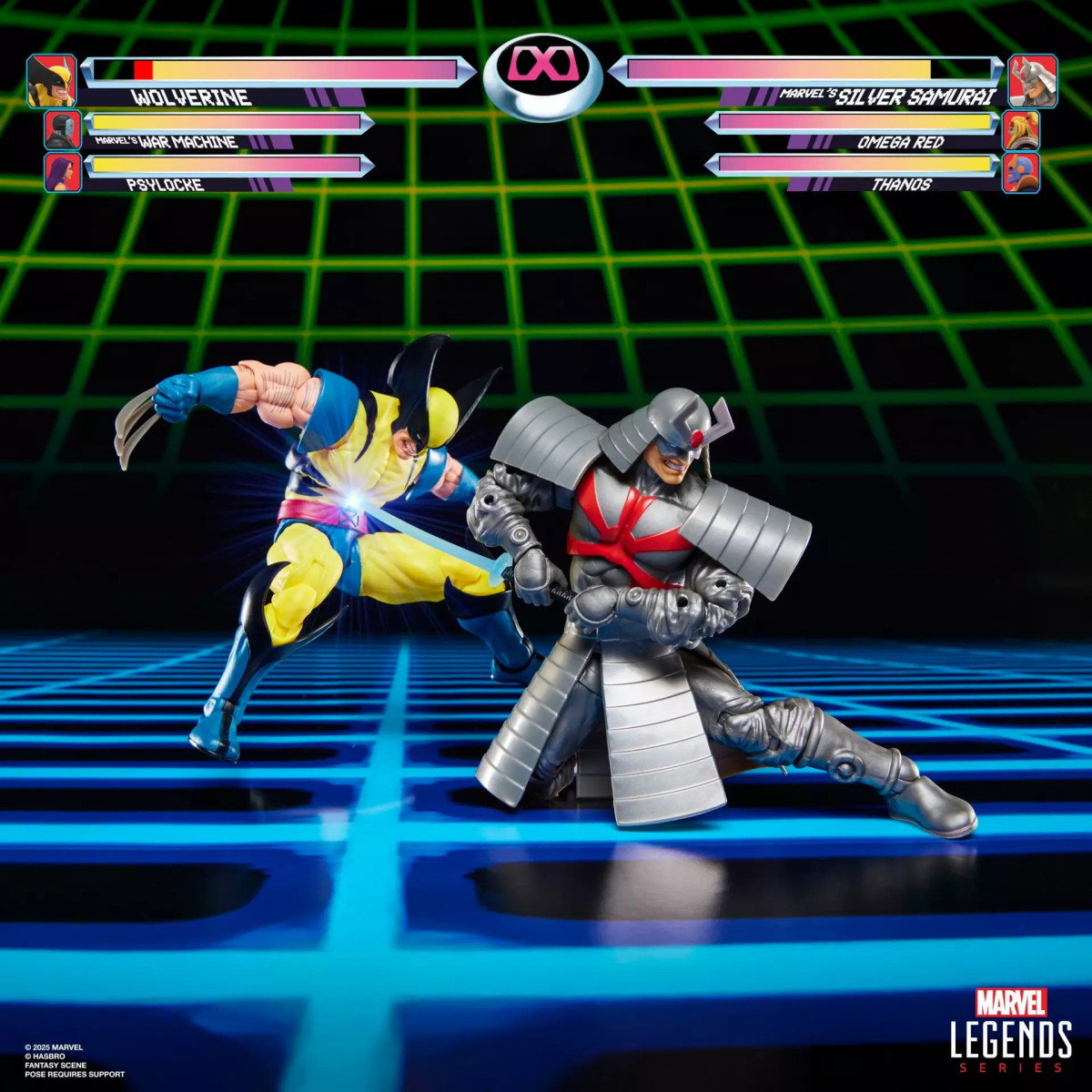 Hasbro Marvel Legends Series Gamerverse - Wolverine vs Silver Samurai