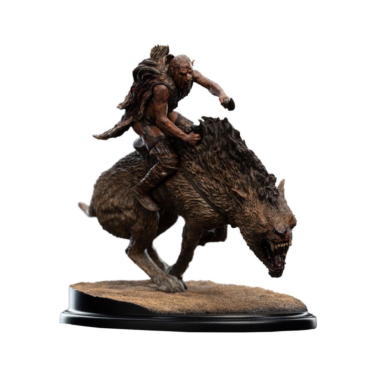 Weta - Sharkû on Warg Miniature Statue 1/10 - The Lord of the Rings - LOTR
