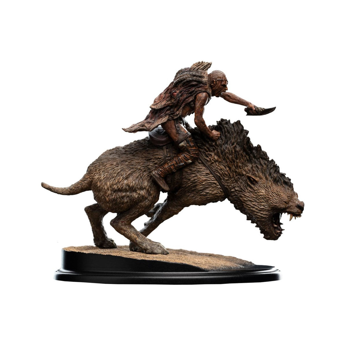 Weta - Sharkû on Warg Miniature Statue 1/10 - The Lord of the Rings - LOTR
