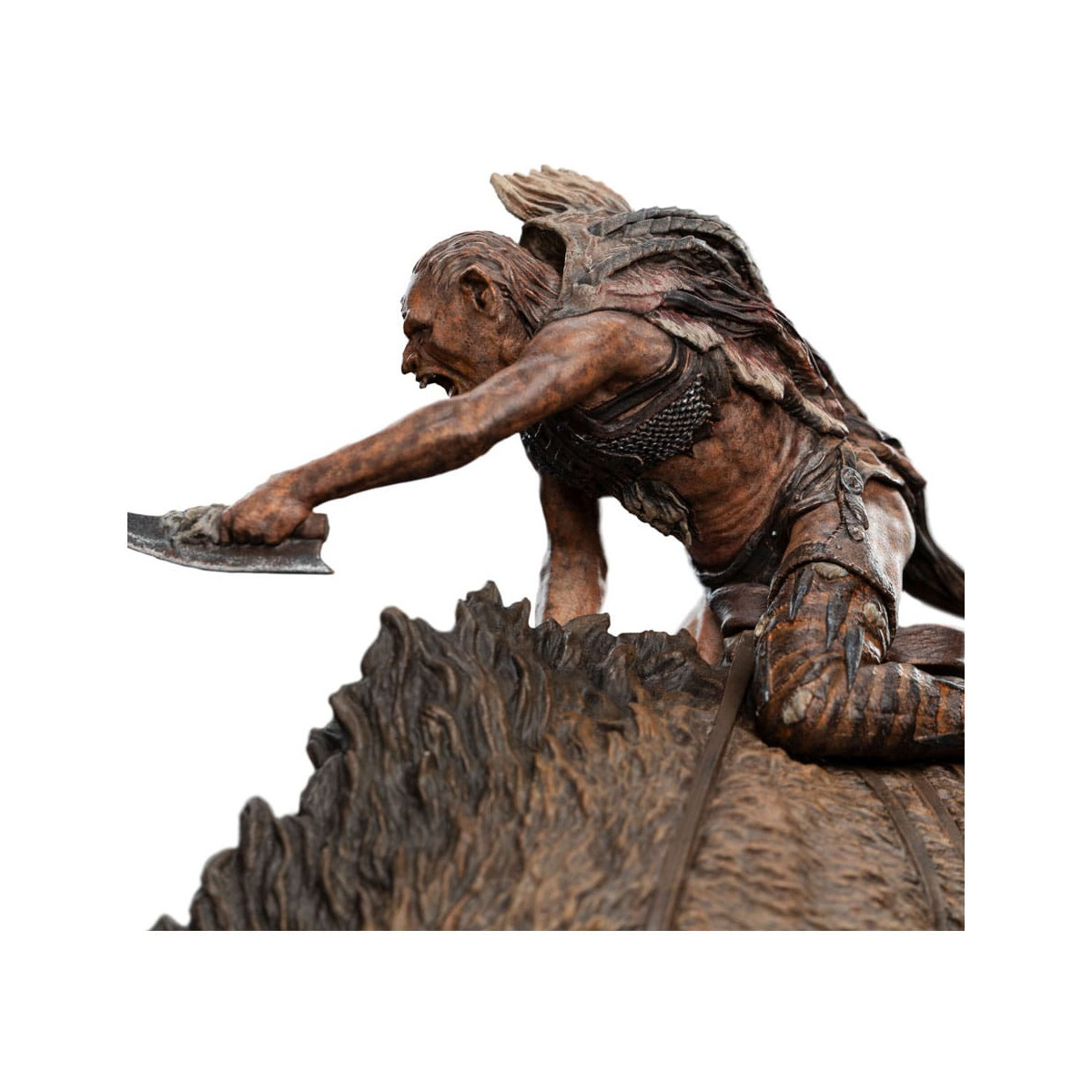 Weta - Sharkû on Warg Miniature Statue 1/10 - The Lord of the Rings - LOTR