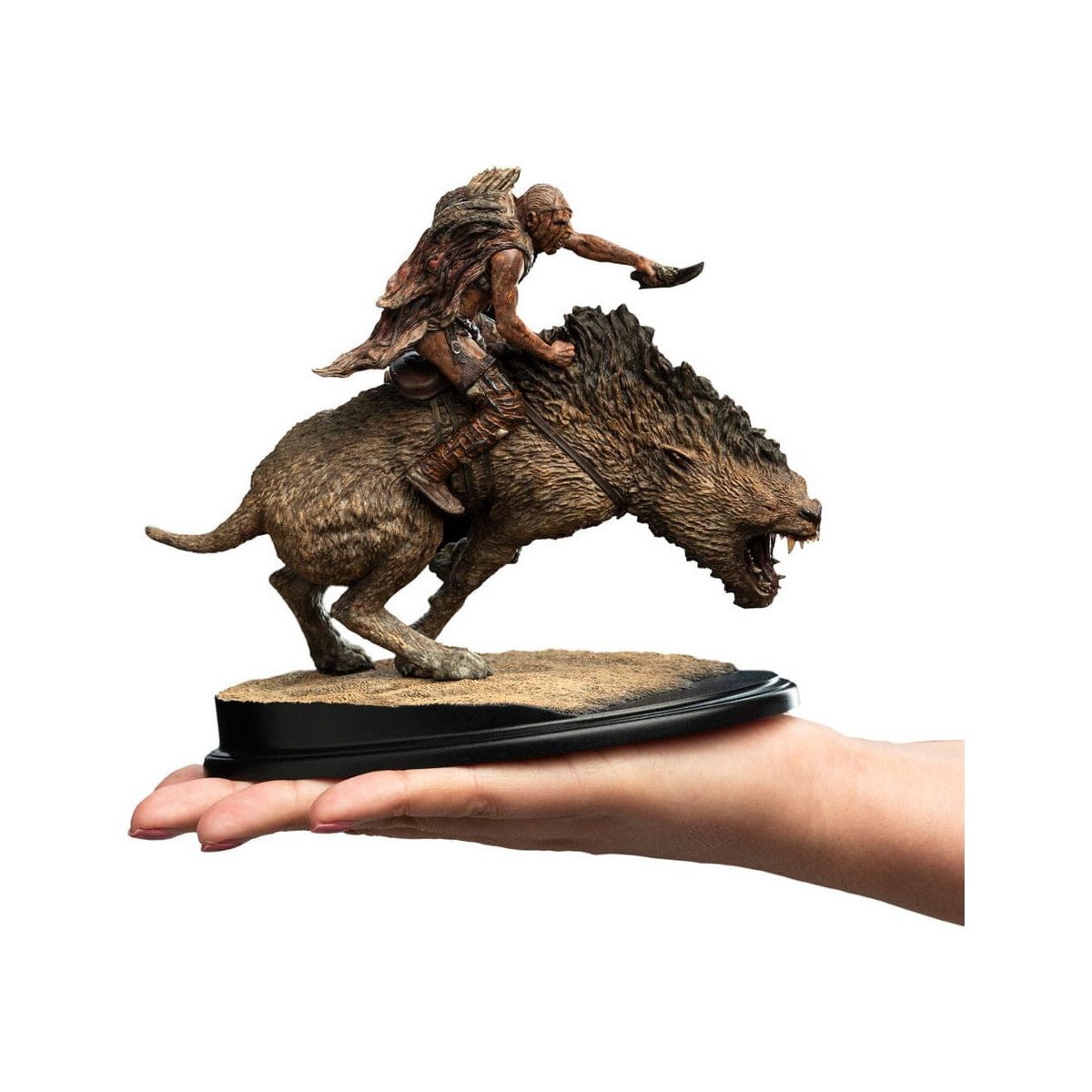 Weta - Sharkû on Warg Miniature Statue 1/10 - The Lord of the Rings - LOTR