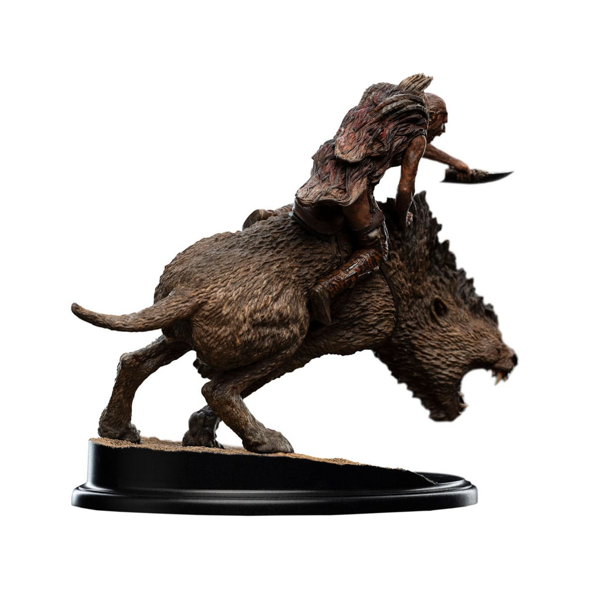 Weta - Sharkû on Warg Miniature Statue 1/10 - The Lord of the Rings - LOTR