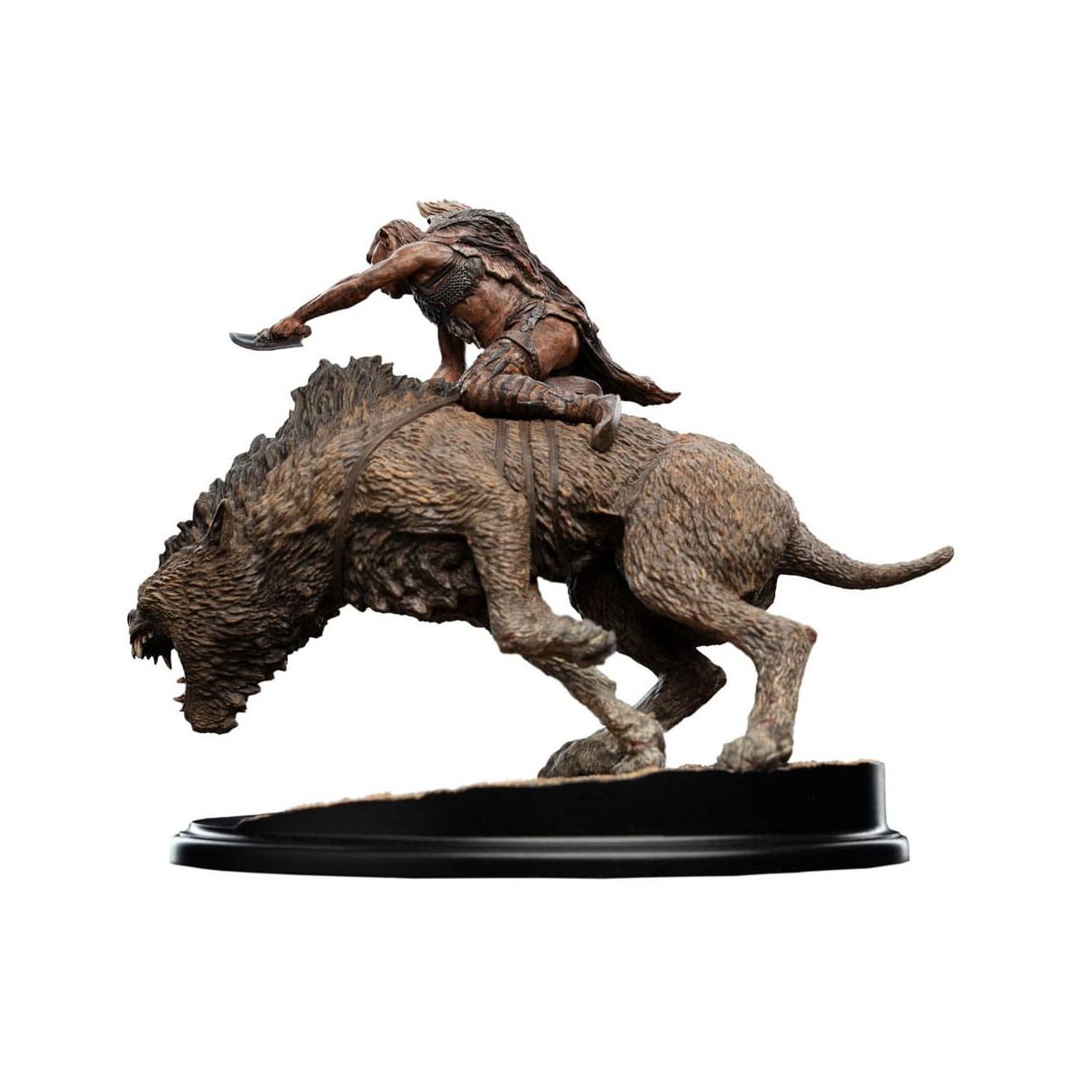 Weta - Sharkû on Warg Miniature Statue 1/10 - The Lord of the Rings - LOTR