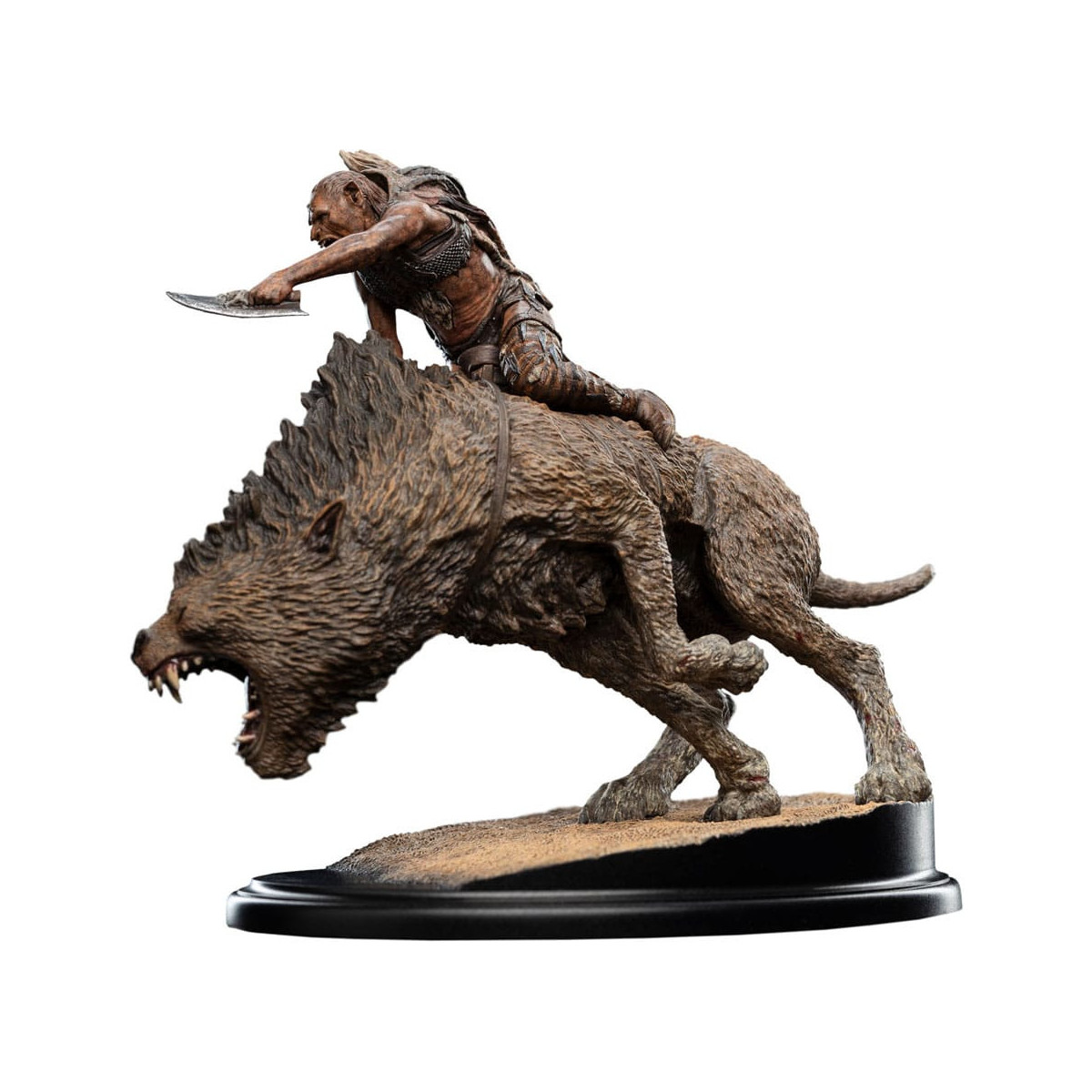Weta - Sharkû on Warg Miniature Statue 1/10 - The Lord of the Rings - LOTR