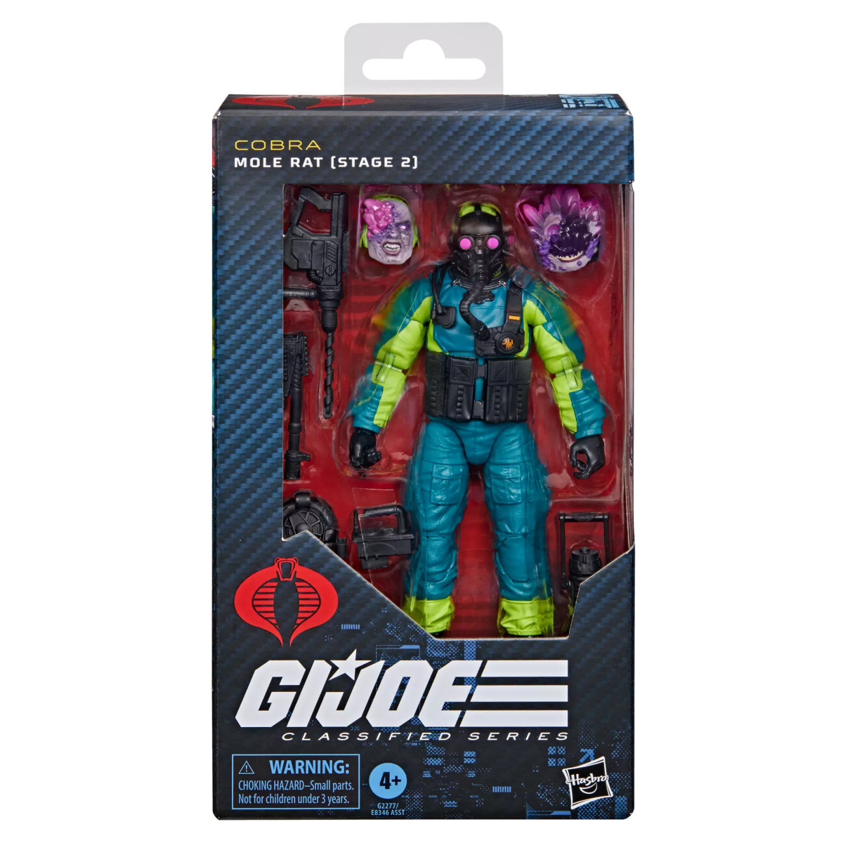 Hasbro G.I.JOE Classified Serie - Mole-Rat (Stage 2) - Rat-taupe (phase 2)