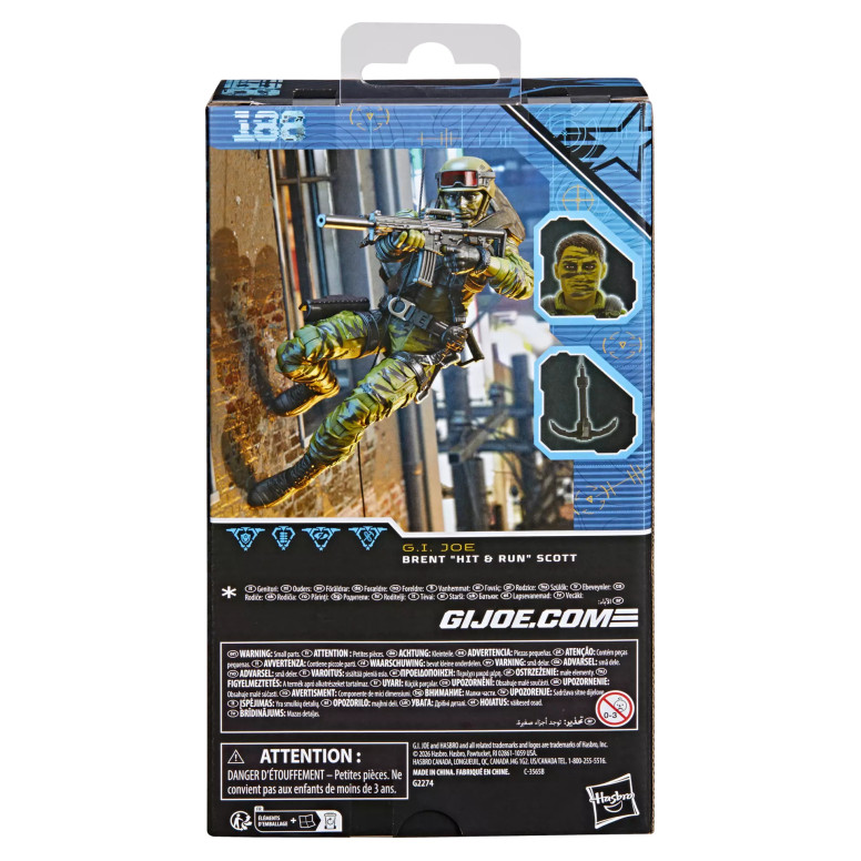 Hasbro G.I.JOE Classified Serie - Brent "Hit & Run" Scott