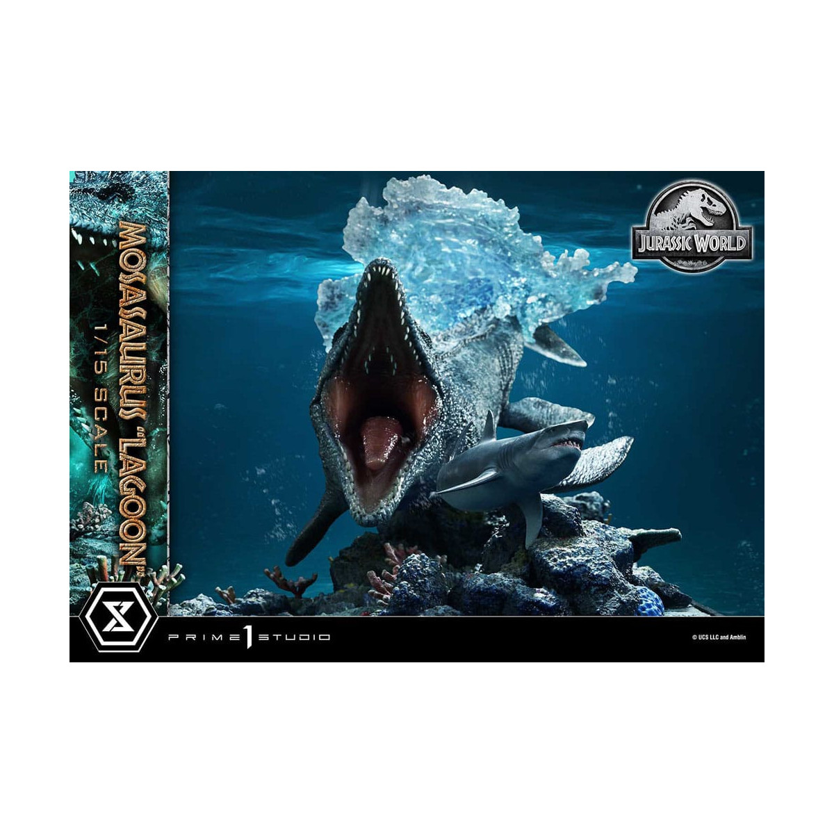 Prime 1 Studio - Jurassic World - Mosasaurus "Lagoon" Bonus Version Legacy Museum Collection 1/15