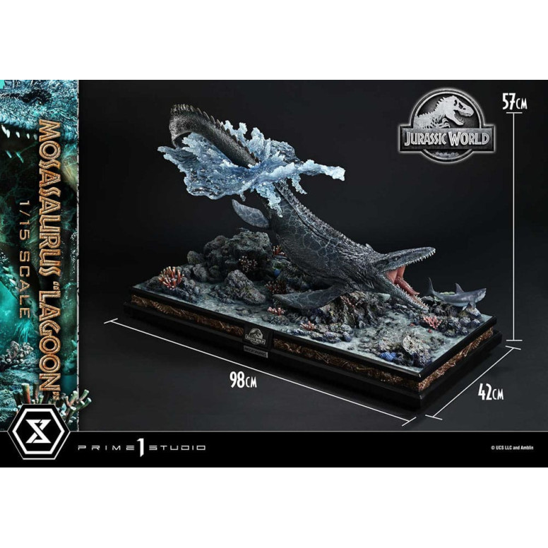 Prime 1 Studio - Jurassic World - Mosasaurus "Lagoon" Bonus Version Legacy Museum Collection 1/15