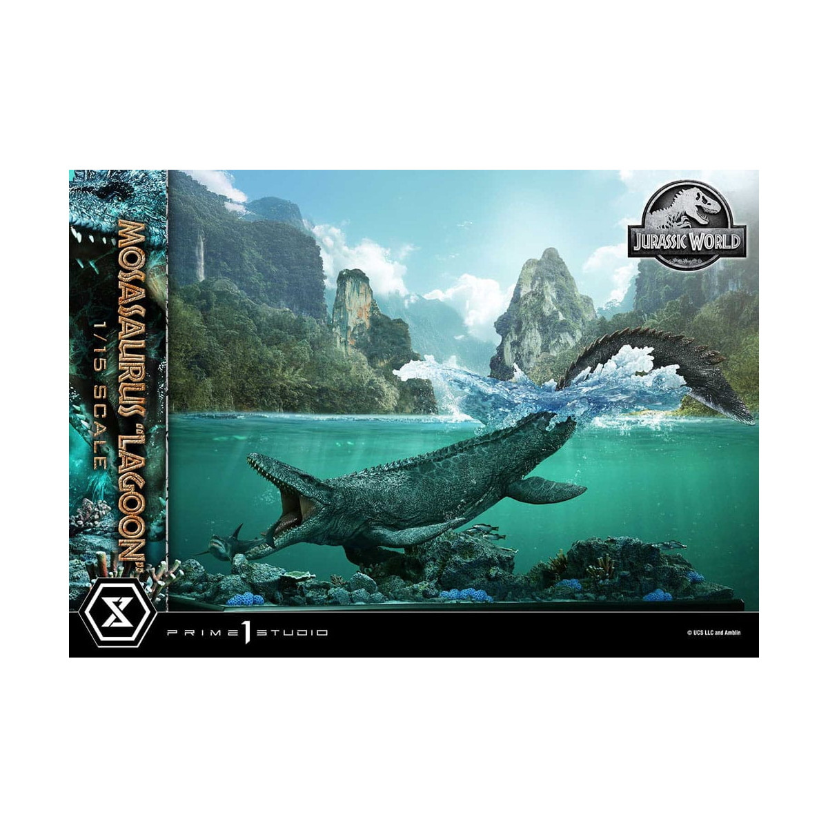 Prime 1 Studio - Jurassic World - Mosasaurus "Lagoon" Legacy Museum Collection 1/15