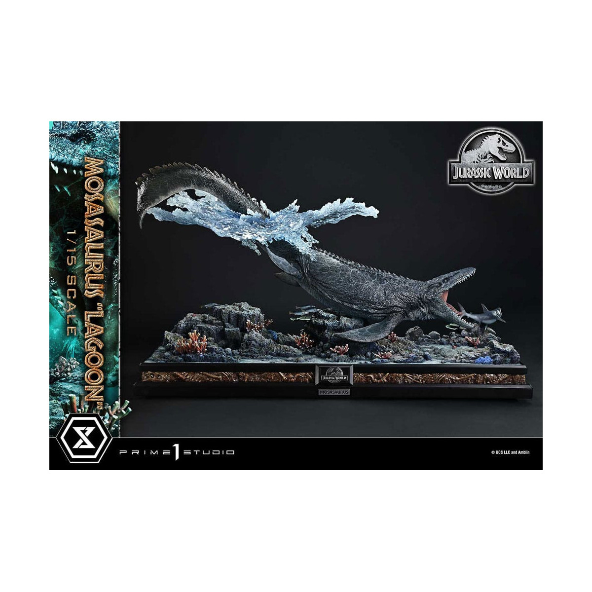 Prime 1 Studio - Jurassic World - Mosasaurus "Lagoon" Legacy Museum Collection 1/15