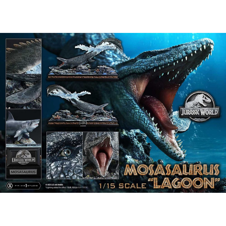 Prime 1 Studio - Jurassic World - Mosasaurus "Lagoon" Legacy Museum Collection 1/15