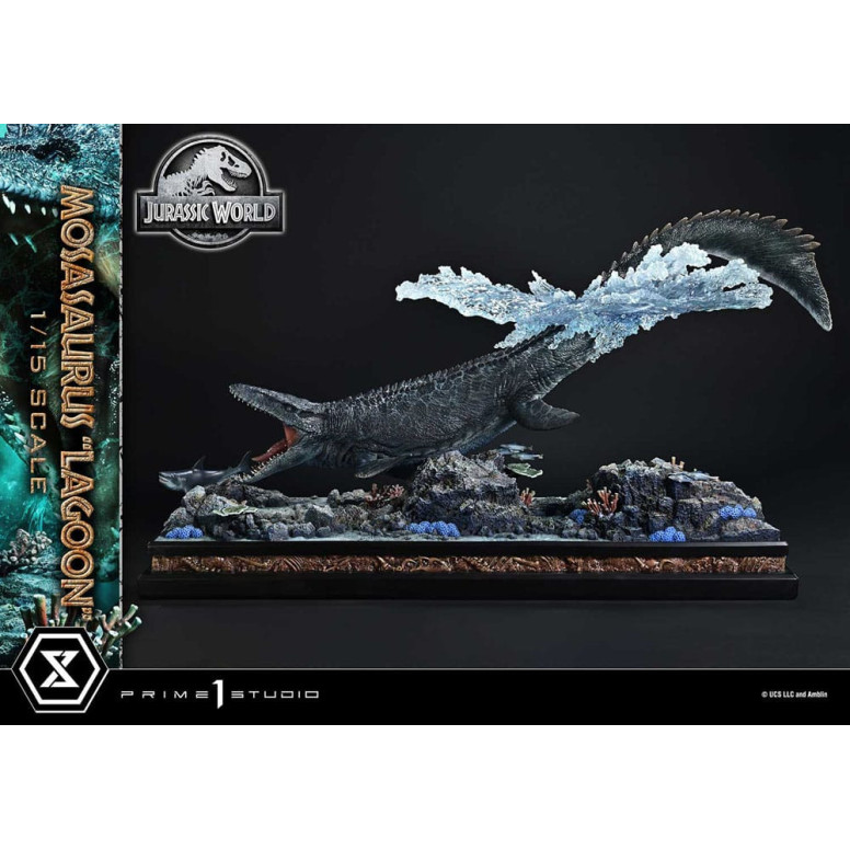 Prime 1 Studio - Jurassic World - Mosasaurus "Lagoon" Legacy Museum Collection 1/15