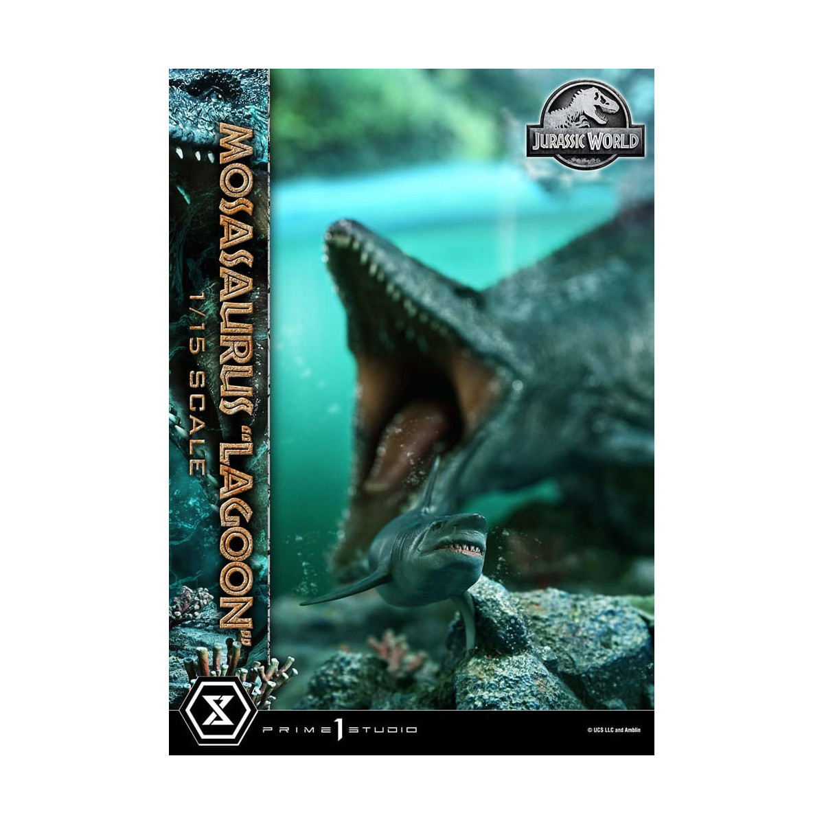 Prime 1 Studio - Jurassic World - Mosasaurus "Lagoon" Legacy Museum Collection 1/15