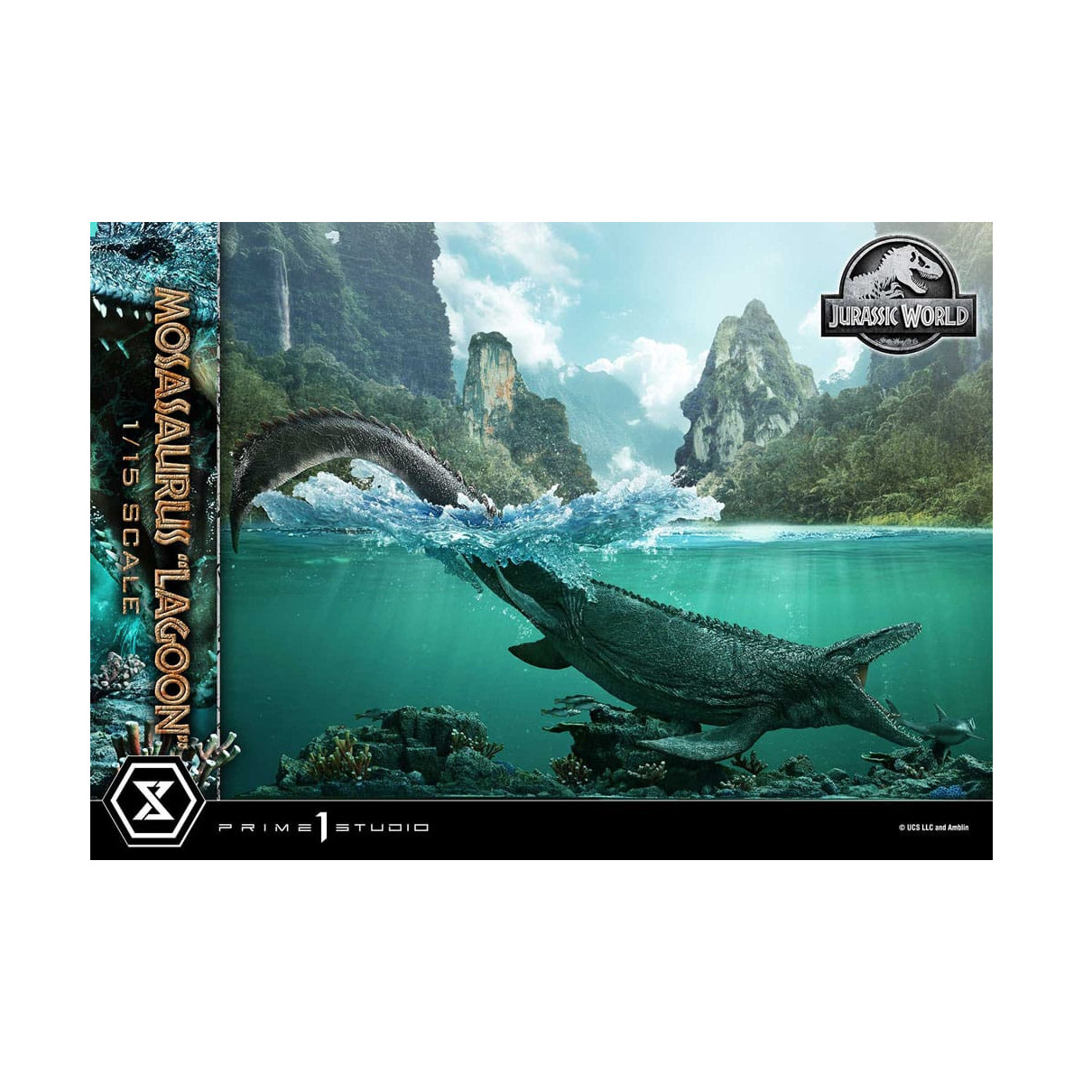 Prime 1 Studio - Jurassic World - Mosasaurus "Lagoon" Legacy Museum Collection 1/15
