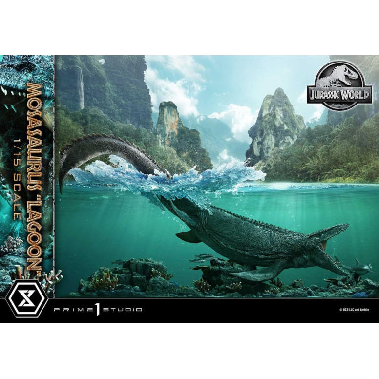 Prime 1 Studio - Jurassic World - Mosasaurus "Lagoon" Legacy Museum Collection 1/15