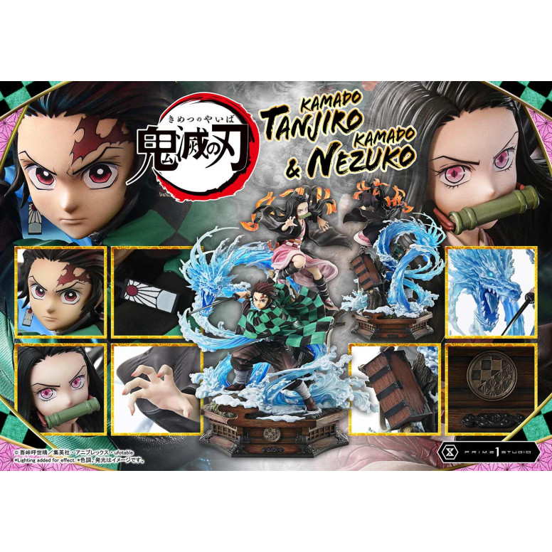 Prime 1 Studio - KAMADO TANJIRO & KAMADO NEZUKO - Demon Slayer Concept Masterline Series 1/6