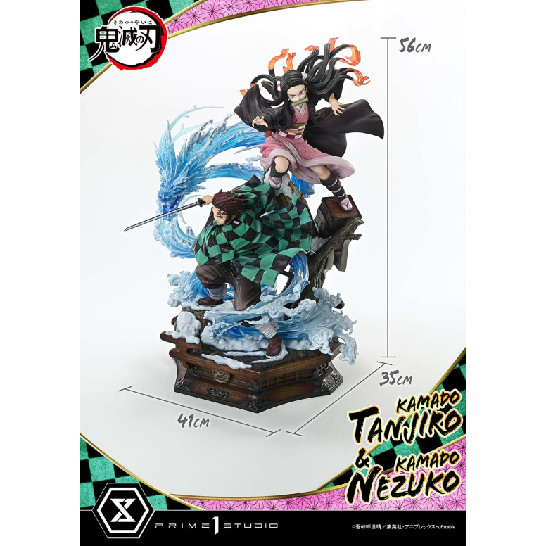 Prime 1 Studio - KAMADO TANJIRO & KAMADO NEZUKO - Demon Slayer Concept Masterline Series 1/6