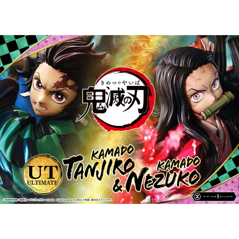 Prime 1 Studio - KAMADO TANJIRO & KAMADO NEZUKO Ultimate Bonus Version - Demon Slayer Concept Masterline Series 1/6