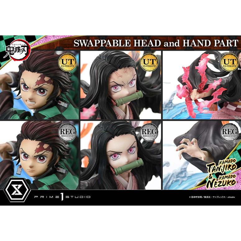Prime 1 Studio - KAMADO TANJIRO & KAMADO NEZUKO Ultimate Bonus Version - Demon Slayer Concept Masterline Series 1/6