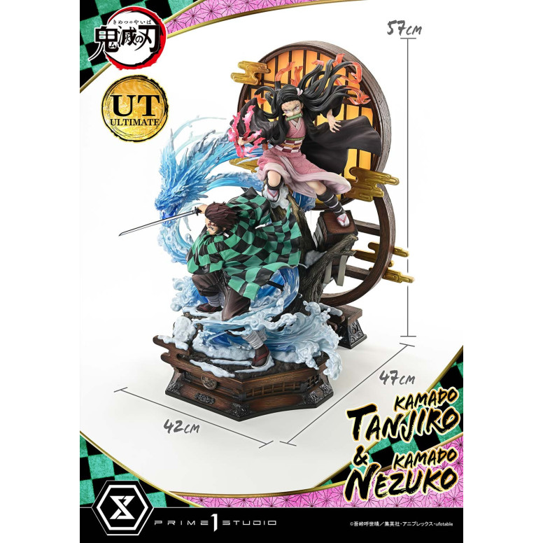 Prime 1 Studio - KAMADO TANJIRO & KAMADO NEZUKO Ultimate Bonus Version - Demon Slayer Concept Masterline Series 1/6