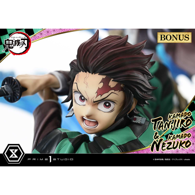Prime 1 Studio - KAMADO TANJIRO & KAMADO NEZUKO Ultimate Bonus Version - Demon Slayer Concept Masterline Series 1/6