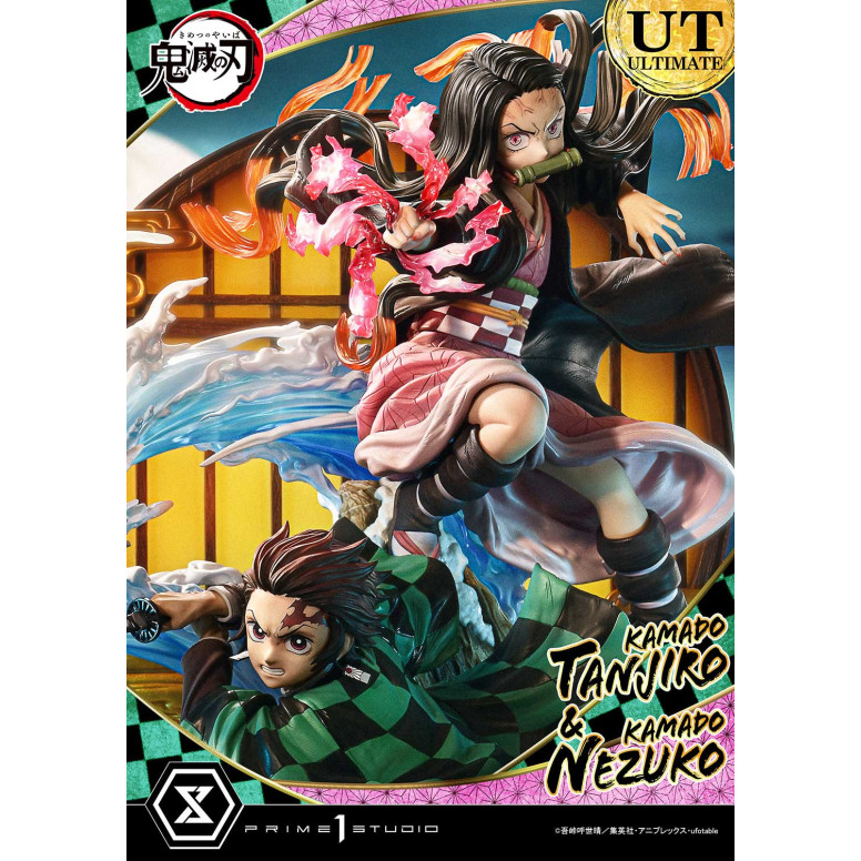 Prime 1 Studio - KAMADO TANJIRO & KAMADO NEZUKO Ultimate Bonus Version - Demon Slayer Concept Masterline Series 1/6