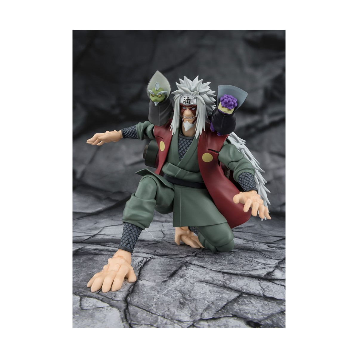 Bandai Tamashii - Jiraiya Hidden Leaf Heroic Master Sage (Sage Mode Set) - SH Figuarts SHF