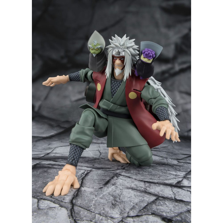 Bandai Tamashii - Jiraiya Hidden Leaf Heroic Master Sage (Sage Mode Set) - SH Figuarts SHF