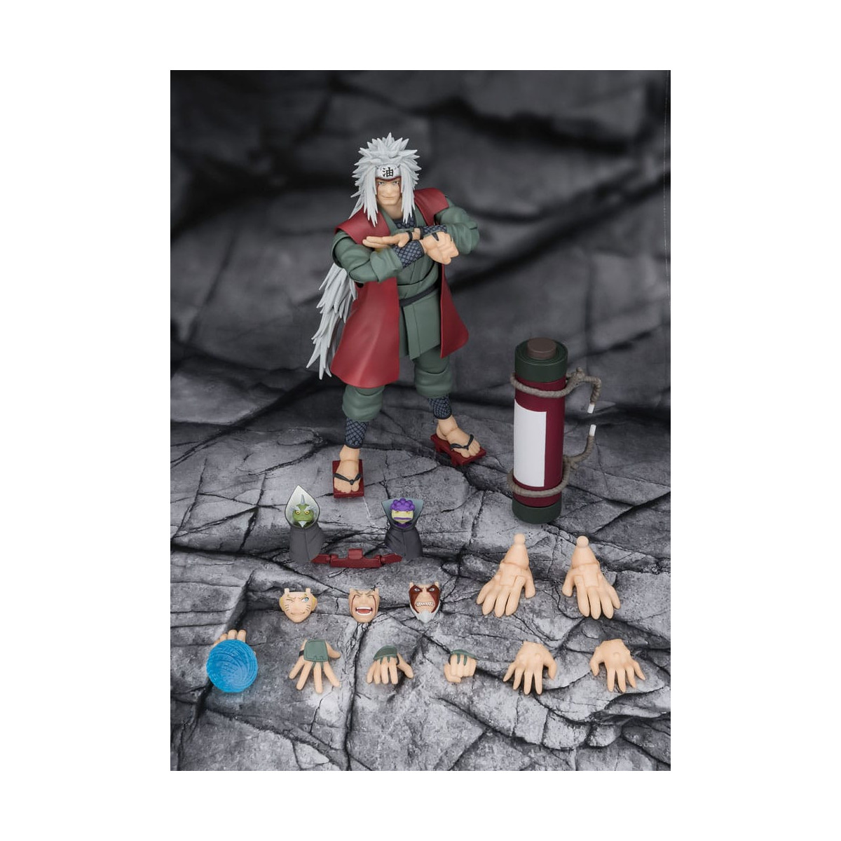 Bandai Tamashii - Jiraiya Hidden Leaf Heroic Master Sage (Sage Mode Set) - SH Figuarts SHF