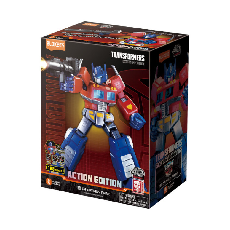Blokees Transformers - Action Edition 01 Optimus Prime Light Up