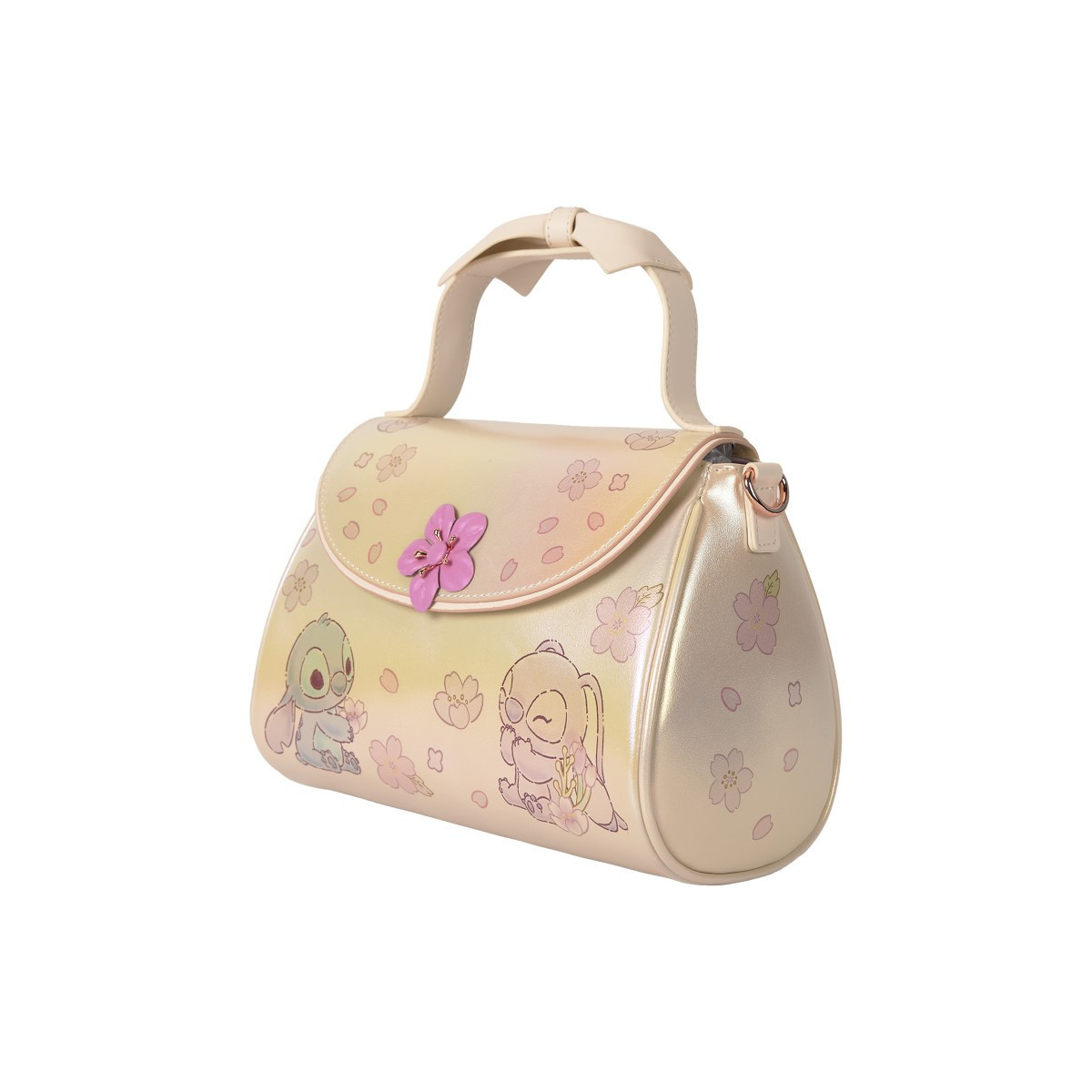 Disney Lilo & Stitch - Loungefly Cute Stitch Handbag (bow handle)