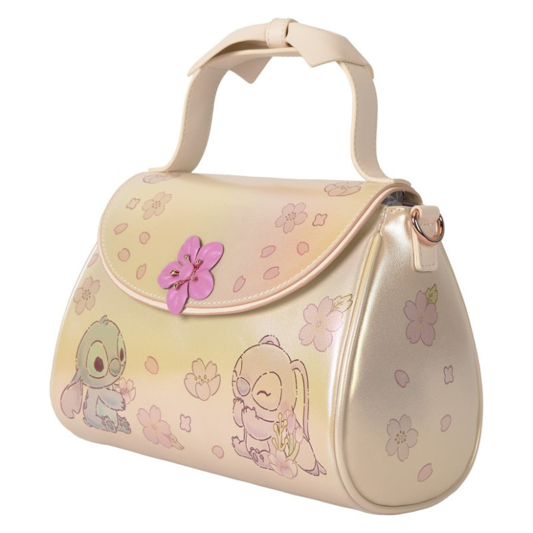 Disney Lilo & Stitch - Loungefly Cute Stitch Handbag (bow handle)