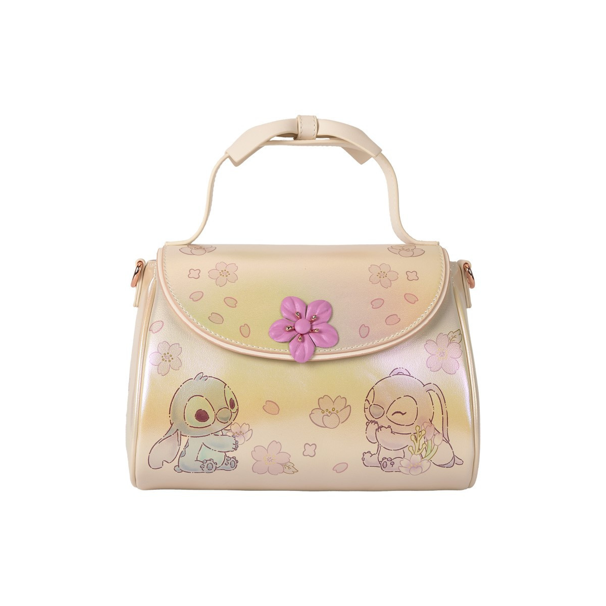 Disney Lilo & Stitch - Loungefly Cute Stitch Handbag (bow handle)